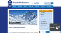 Desktop Screenshot of mountainramadventures.com